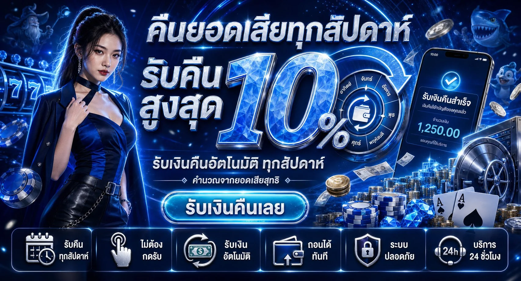 แบนเนอร์ JETSPINBET เว็บตรงสล็อตออนไลน์และคาสิโนออนไลน์ครบวงจร